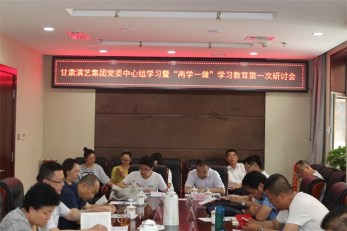 甘肅演藝集團(tuán)召開(kāi)黨委中心組學(xué)習(xí)暨“兩學(xué)一做”學(xué)習(xí)教育第一次研討會(huì)